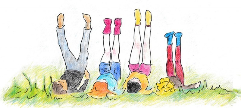Ecole à la ferme Les pieds dans l'herbe