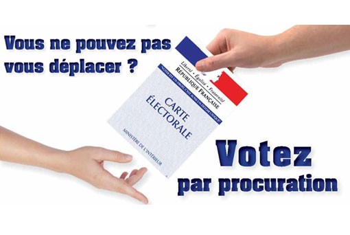 Elections : pensez à la procuration !