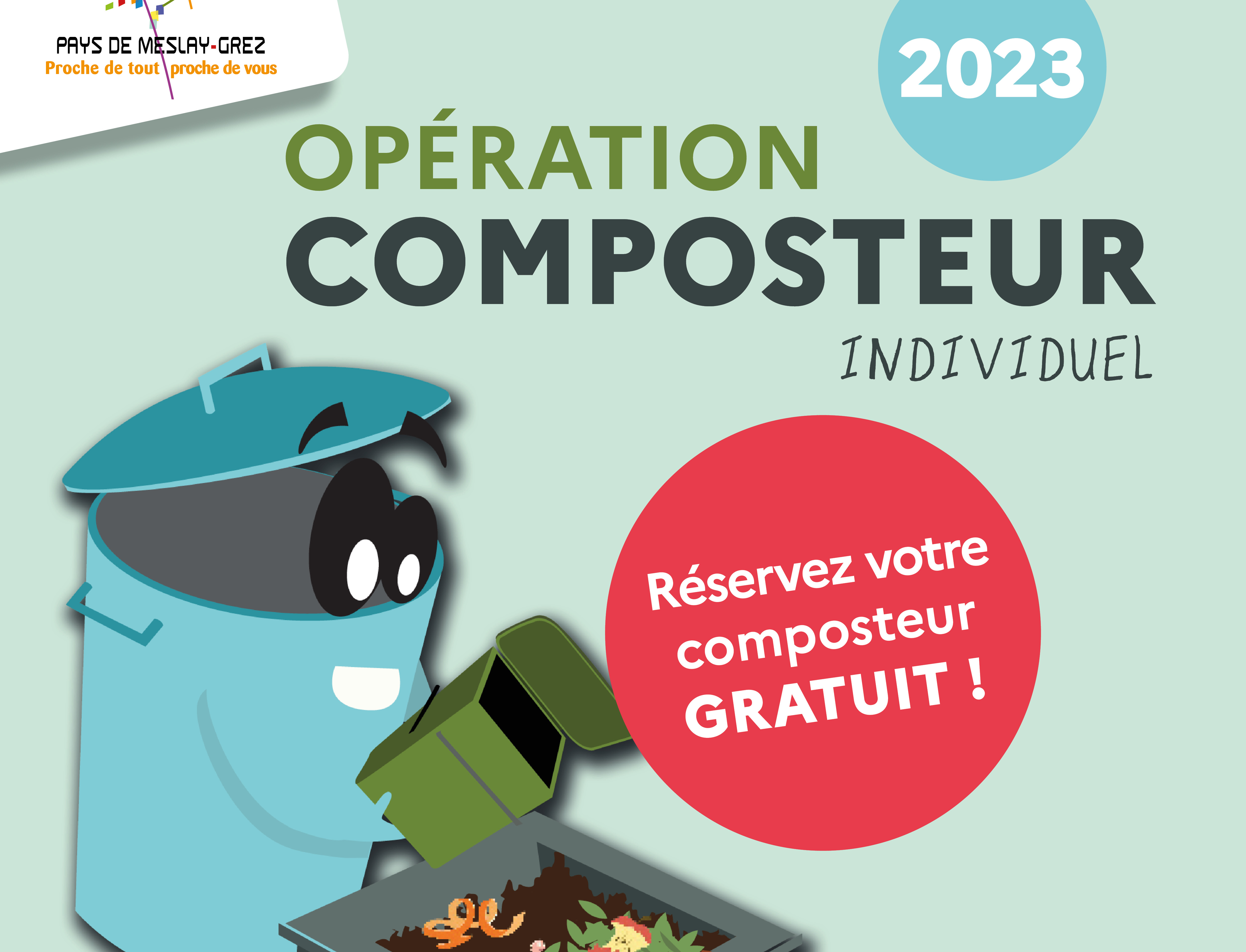 Opération composteur : réservez votre composteur gratuit !