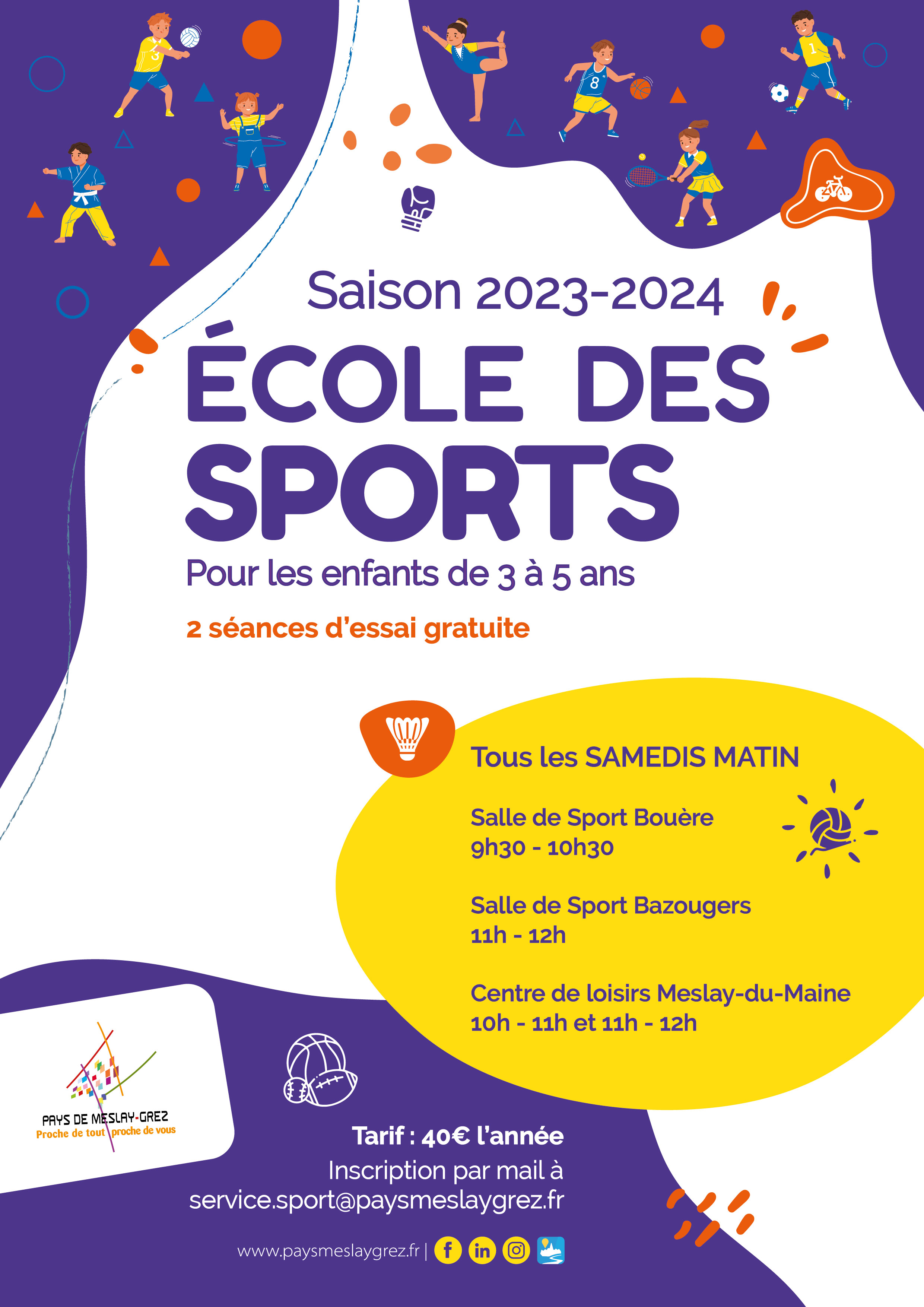Ecole des Sports du Pays de Meslay Grez