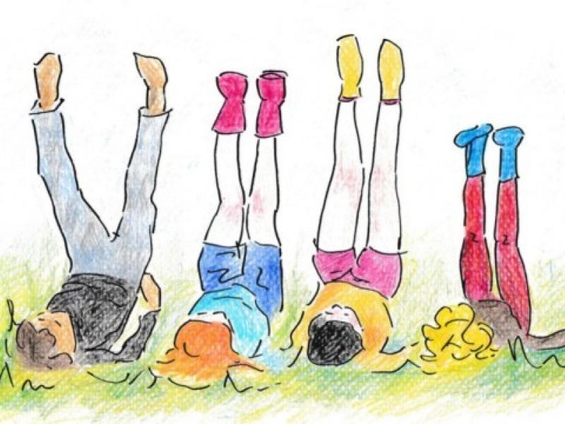 Ecole à la ferme Les pieds dans l'herbe