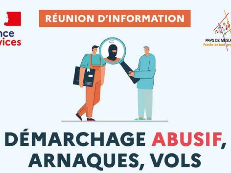 Démarchage abusif - réunion publique